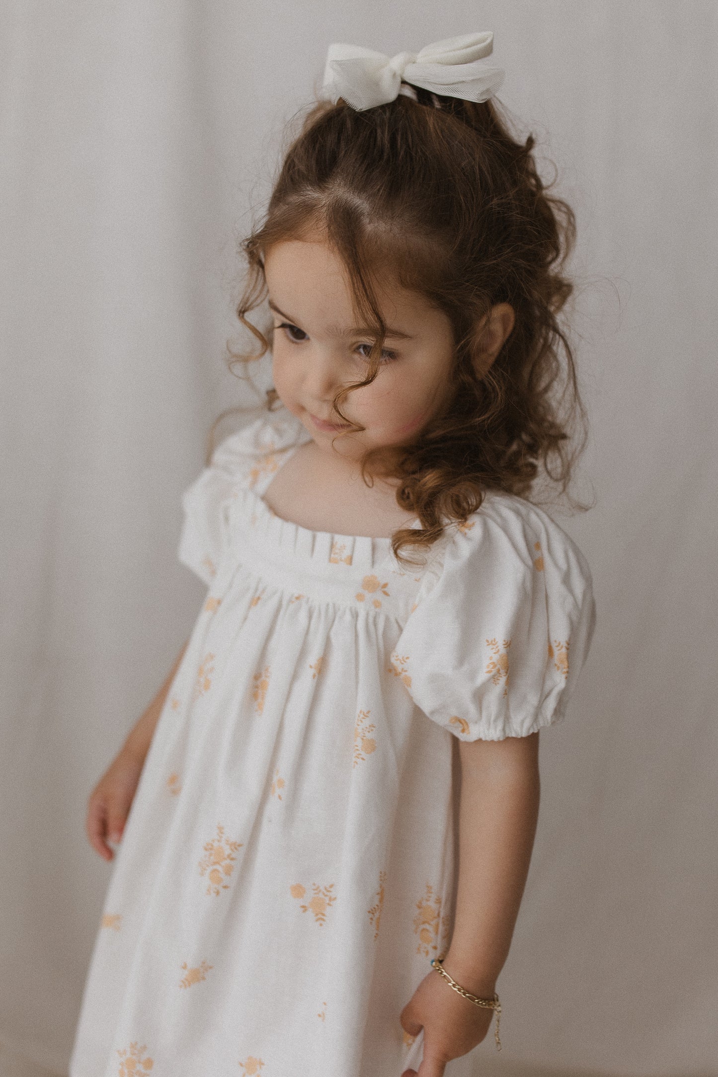 Fleur Dress | Golden Bloom