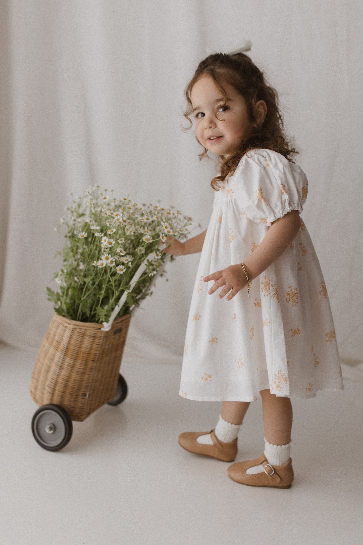 Fleur Dress | Golden Bloom