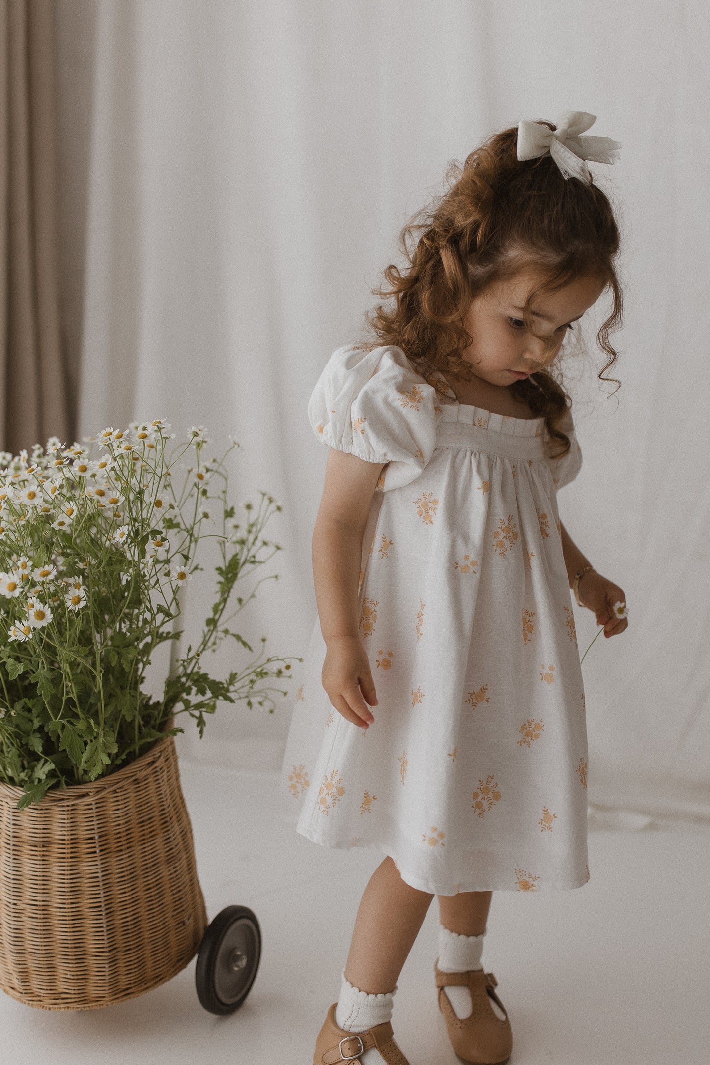 Fleur Dress | Golden Bloom