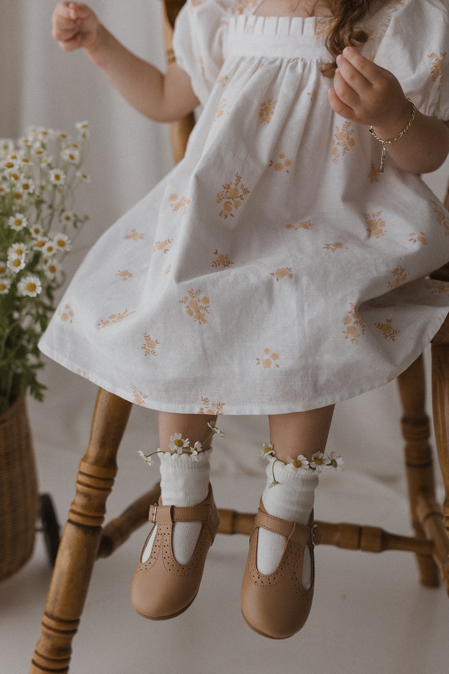 Fleur Dress | Golden Bloom