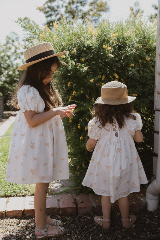 Fleur Dress | Golden Bloom