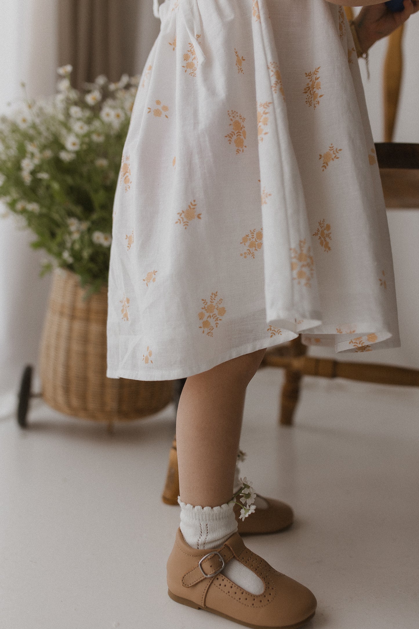 Fleur Dress | Golden Bloom