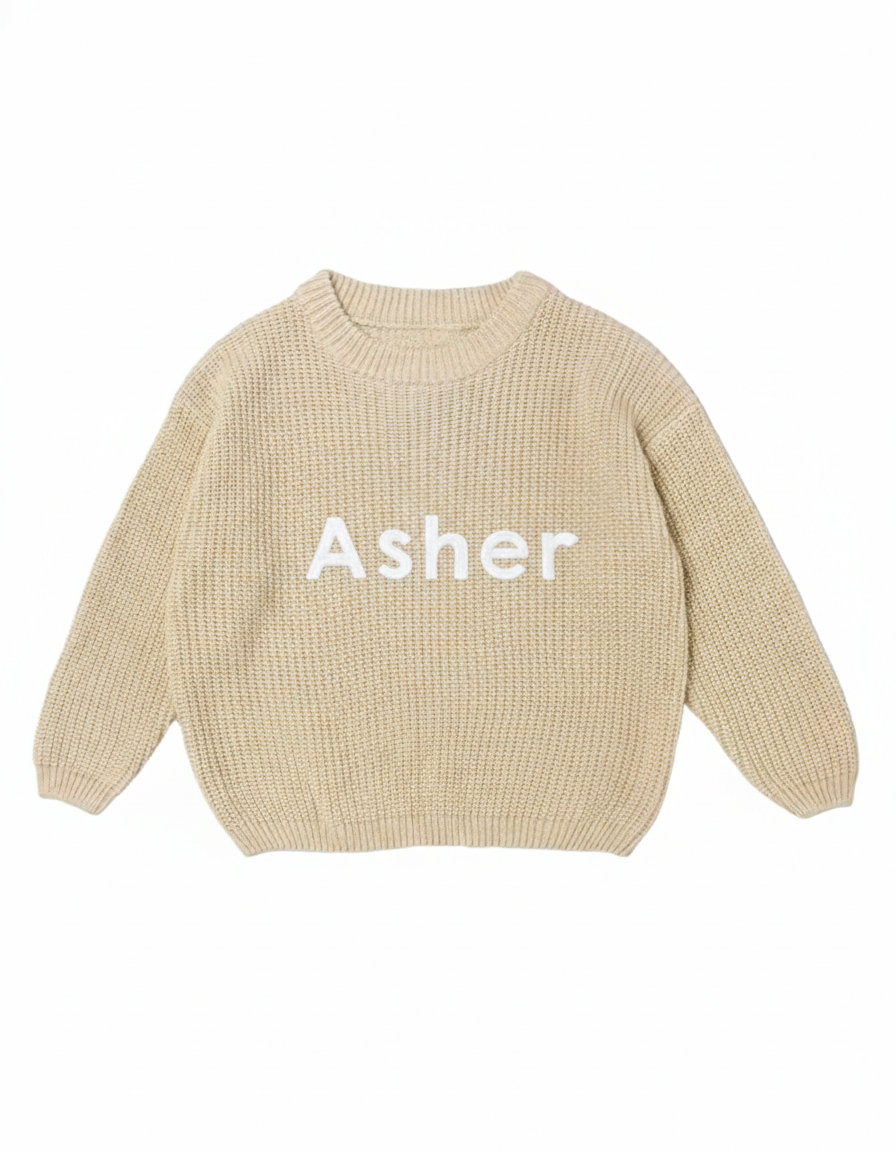 Personalised Baby Sweaters