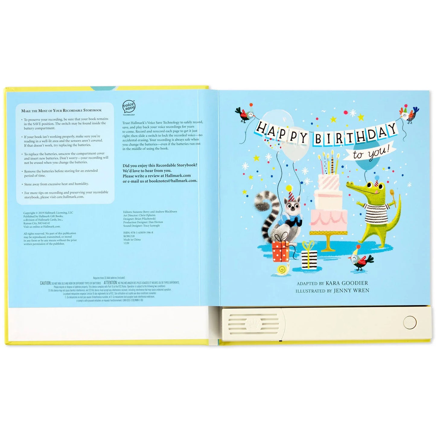 Happy Birthday to You! Recordable Storybook With Music