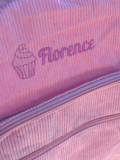Colour Me Corduroy: Personalised Corduroy Backpack for Kids