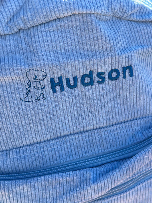 Colour Me Corduroy: Personalised Corduroy Backpack for Kids