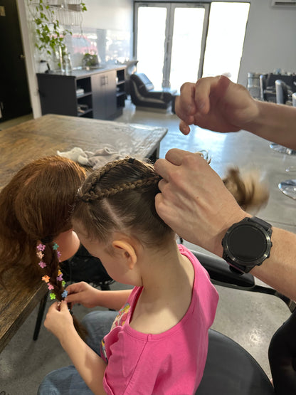 2026 January - Daddy Daughter Hair Workshop