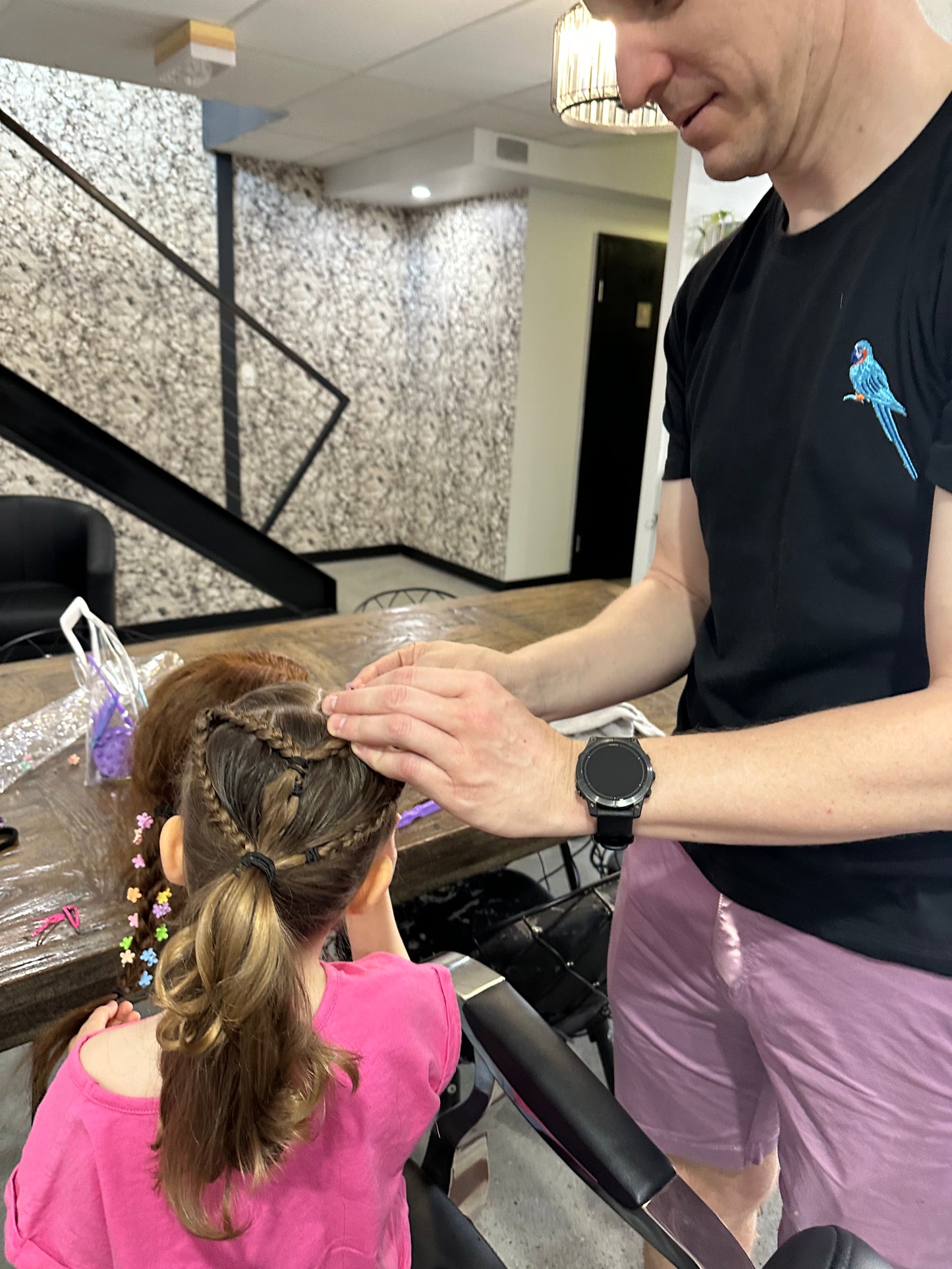 2026 January - Daddy Daughter Hair Workshop