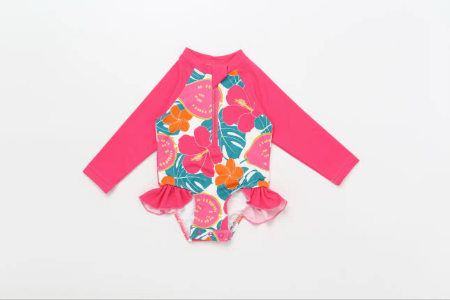 Tropical UPF50+ Swimwear Onsie