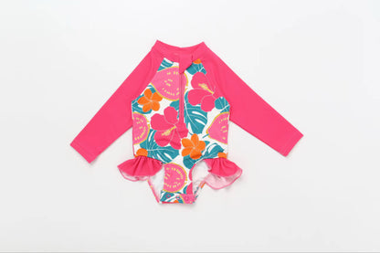 Tropical UPF50+ Swimwear Onsie