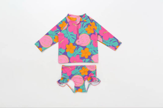 Tropical UPF50+ Swimwear Two Piece