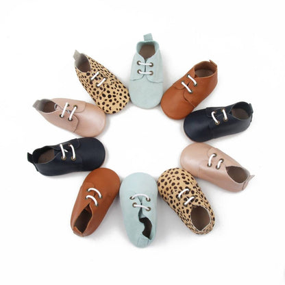 Leather Shoes - Two Little Steps