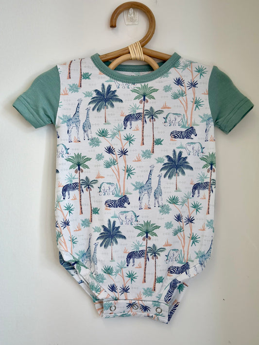 Bamboo Safari Romper