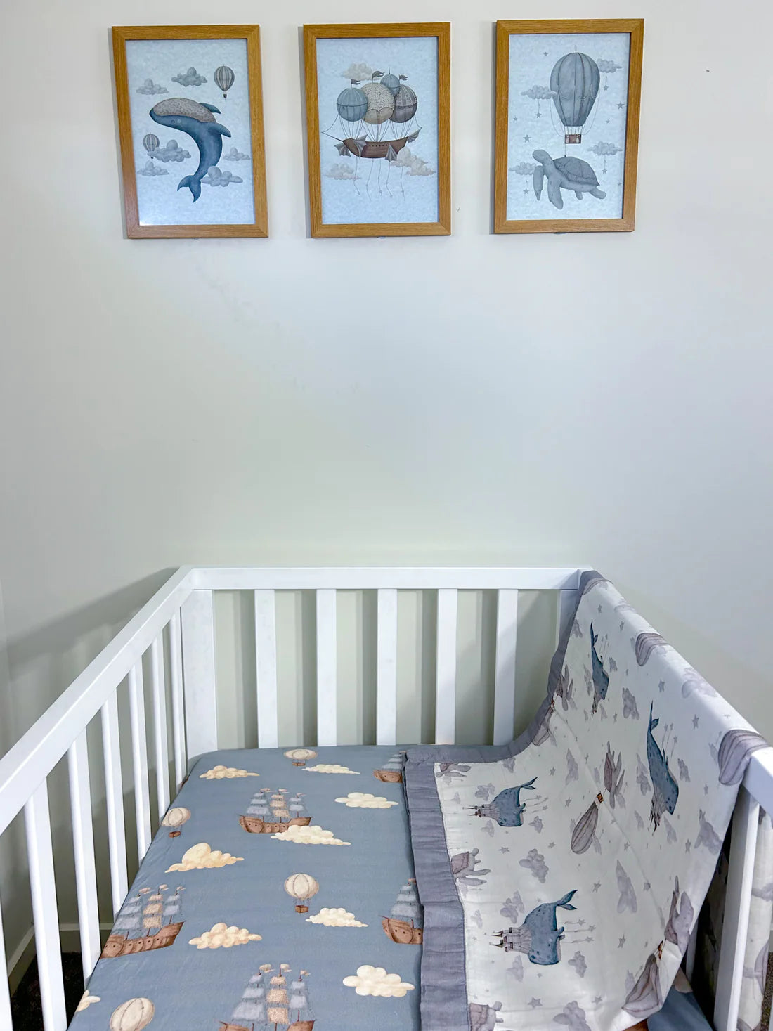 Whimsical Bamboo Muslin Blanket