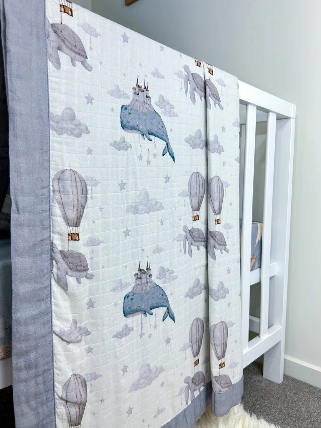 Whimsical Bamboo Muslin Blanket