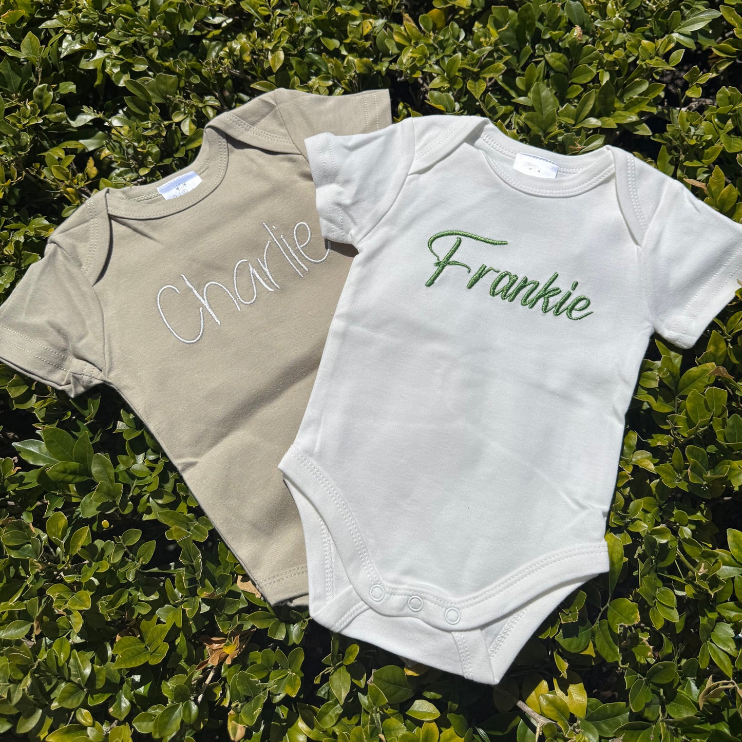 Personalised Baby Onesies