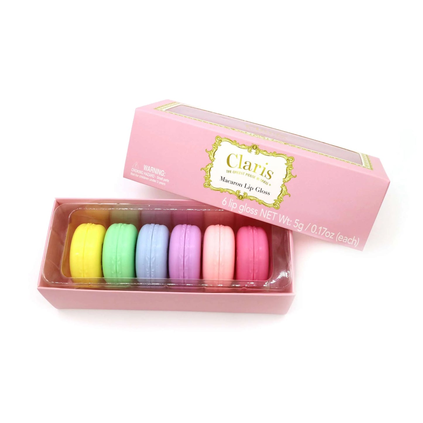 Claris Macaron 6PC Lip Gloss Set