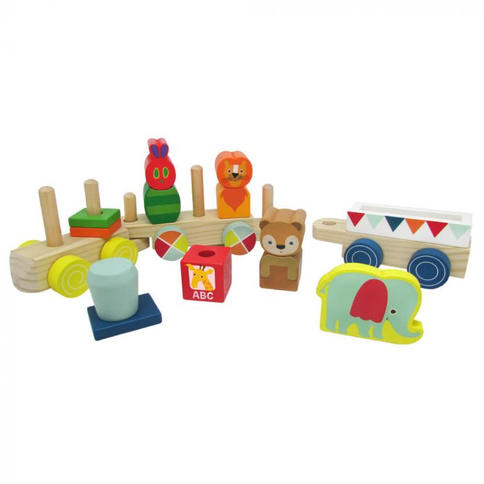 The Very Hungry Caterpillar Wooden Train Set