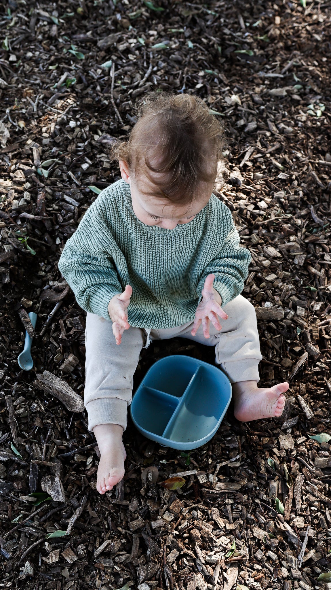 Bryan Sage Knitted Jumper