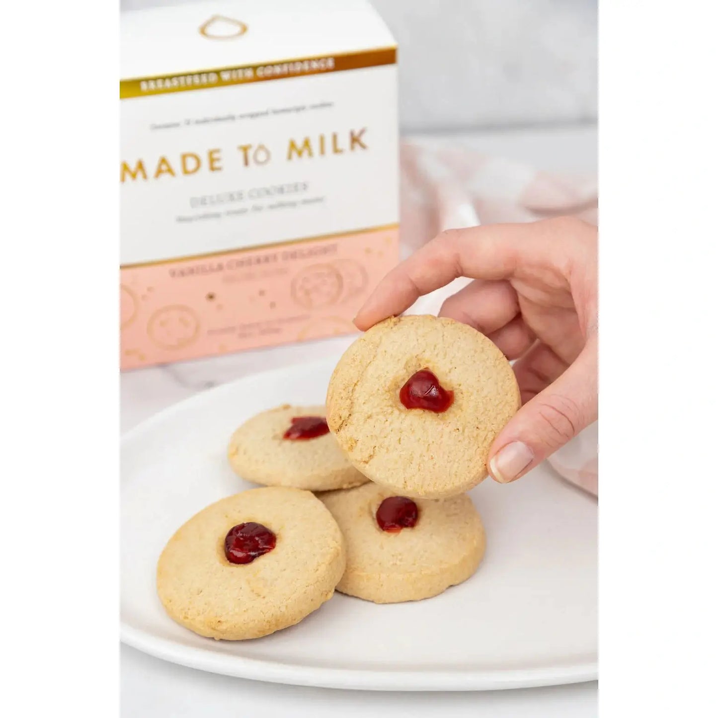 Vanilla Cherry Delight Lactation Cookie