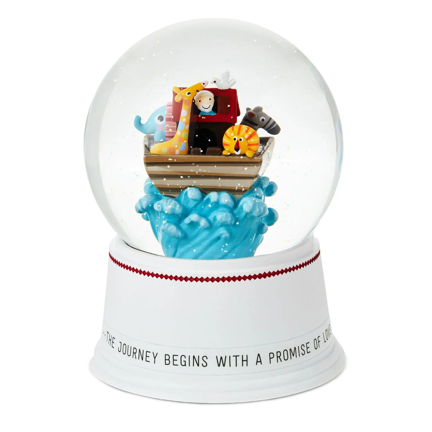 Noah's Ark Musical Snow Globe