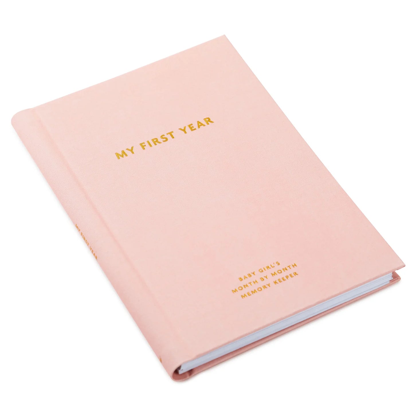 My First Year Baby Book - Pink