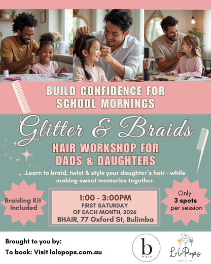 2026 Daddy Daughter Hair Workshop