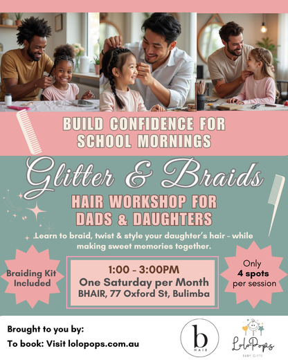 2026 Daddy Daughter Hair Workshop