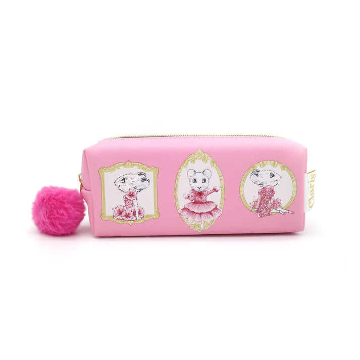 Claris Pencil Case with Pom Pom