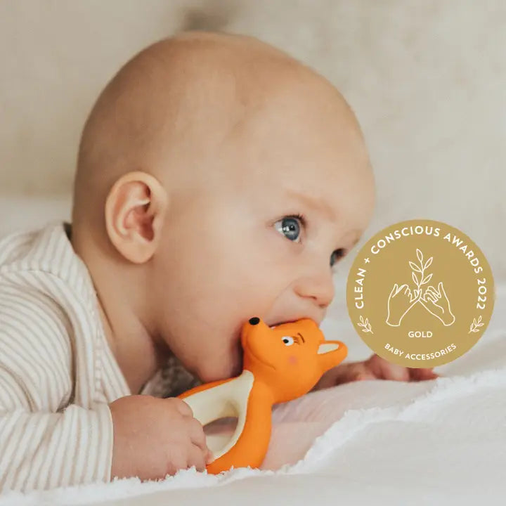 Mini Mizzie - 100% Natural Rubber Teether