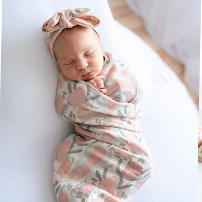 Boho Baby Banksia Swaddle Wrap