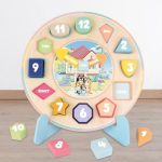 Bluey Wooden Puzzle Clock