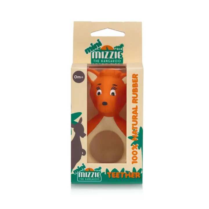 Mini Mizzie - 100% Natural Rubber Teether