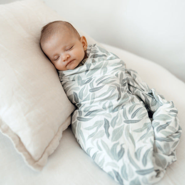 Boho Baby Eucalyptus Swaddle Wrap