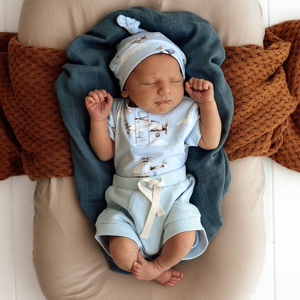 Taking Flight Short Sleeve Organic Bodysuit