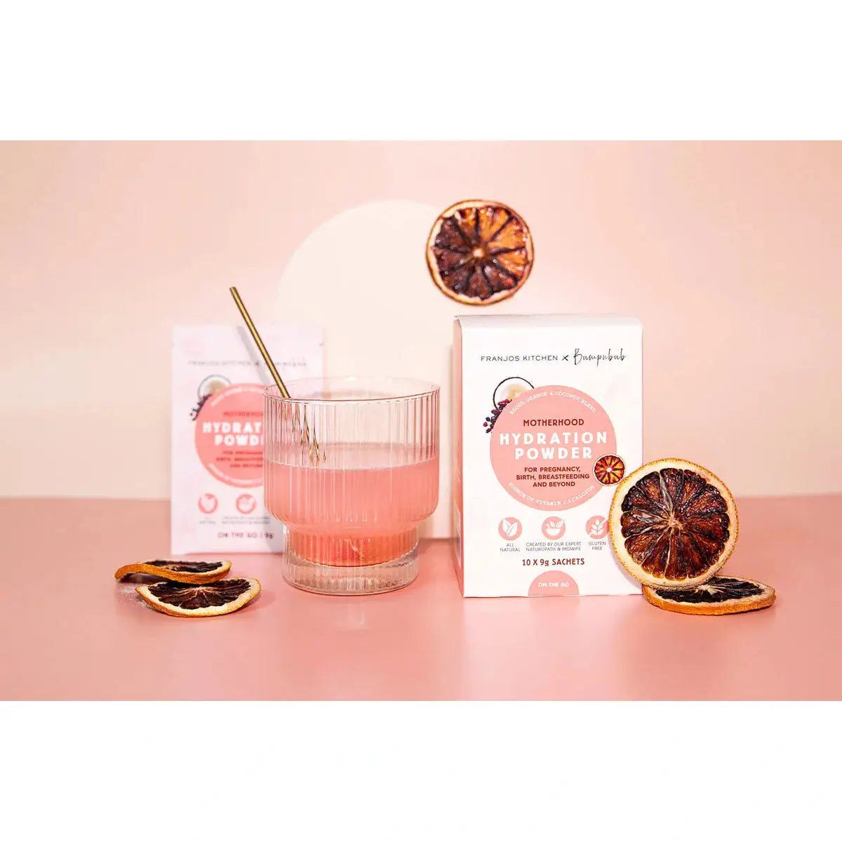 On-The-Go Blood Orange Motherhood Hydration Box