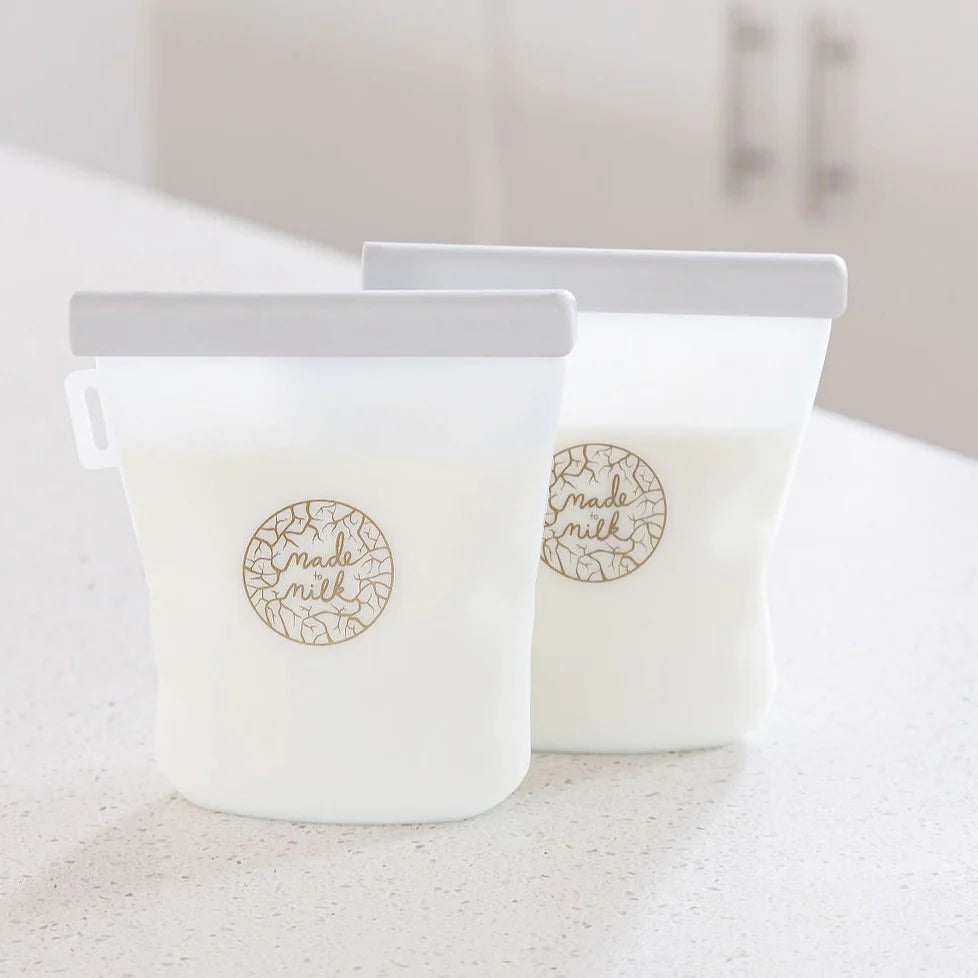 Reusable Breastmilk Storage Bags - 2PK