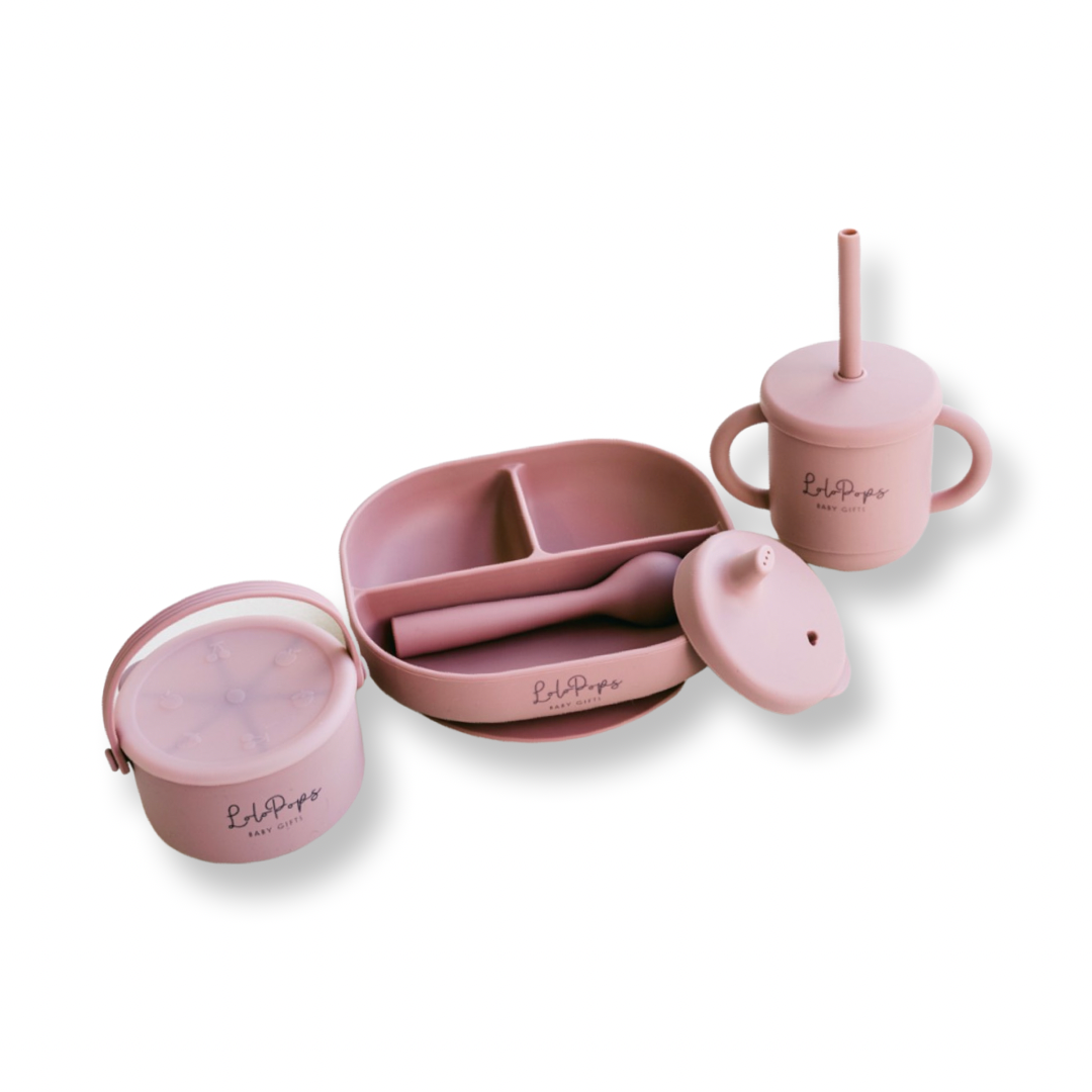 Harper Silicone Feeding Set