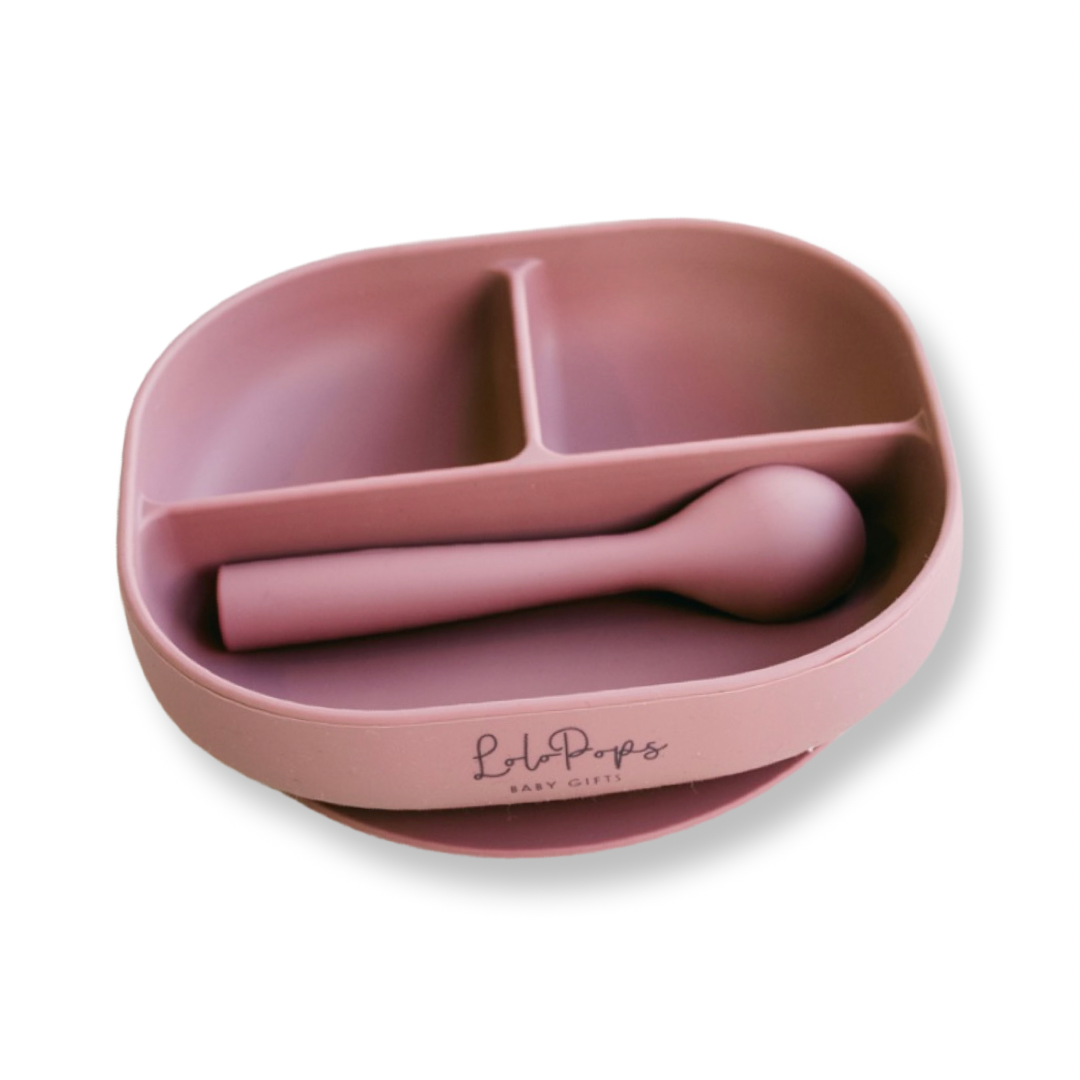 Harper Silicone Suction Bowl and Spoon
